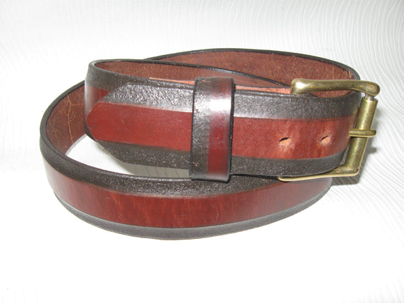 Skived-Edges Harness Leather Belt - Sur Tan Mfg. Co.