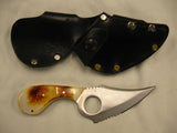 "Quick Draw" Left-Side Skinning Knife & Sheath - Sur Tan Mfg. Co.